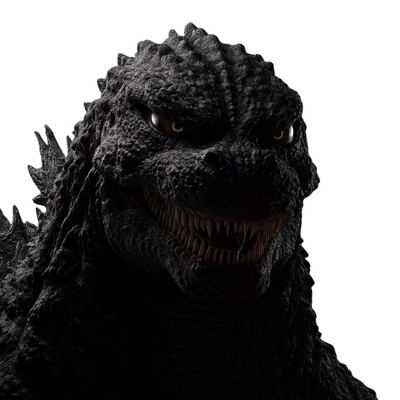 Godzilla Render Vinyl Car Decal Sticker – Waterproof & UV-Resistant-image