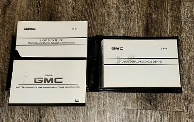 2006 GMC Yukon Yukon XL Owners Manual Set With Leather Case-image