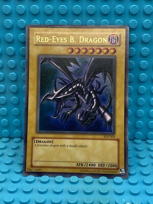 Yugioh! Red-Eyes B. Dragon SDJ-001 Ultra Rare MP-image