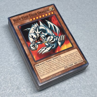 Yugioh Maximillion Pegasus 40 Card Duelist Kingdom Deck Blue Eyes Toon Dragon NM-image