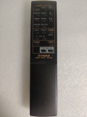 Fisher REM-880 Audio System Remote Control-image