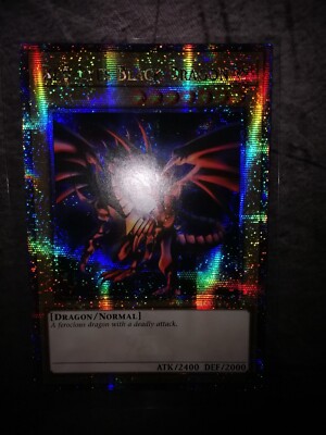 YuGiOh! Red-Eyes Black Dragon, LC01-EN006, Quarter Century 25th. - Mint -image