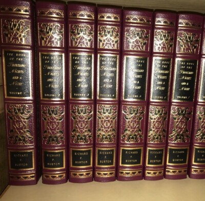 THE BOOK OF THE THOUSAND NIGHTS AND A NIGHT EASTON PRESS 17 VOL. SET-image