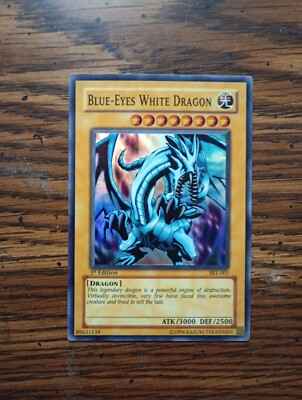 Yugioh 2004 Kaiba Evolution SKE-001 Blue Eyes White Dragon 1st Edition -image
