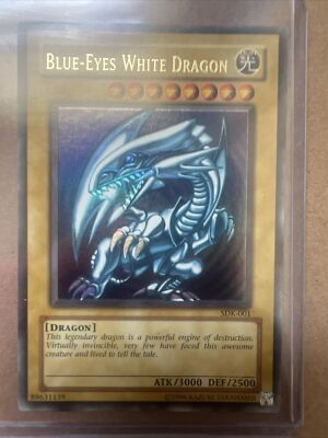 Yu-Gi-Oh! TCG Original Artwork Blue-Eyes White Dragon Ultra Rare Holo Seto Kaiba-image