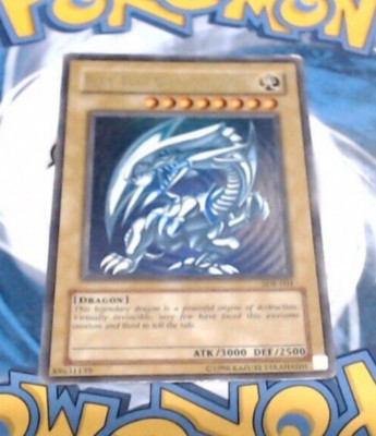 YUGIOH BLUE-EYES WHITE DRAGON SDK-001 ULTRA UNLIMITED ED MP VER. 2-image