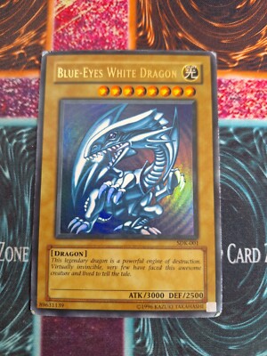 Yu-Gi-Oh! TCG Blue-Eyes White Dragon SDK-001 Ultra Rare Unlimited MP/HP a1/-image