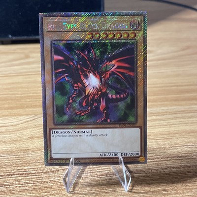 Red-Eyes Black Dragon (4th Art) (Platinum Secret Rare) RA04-EN109 Quarter...-image