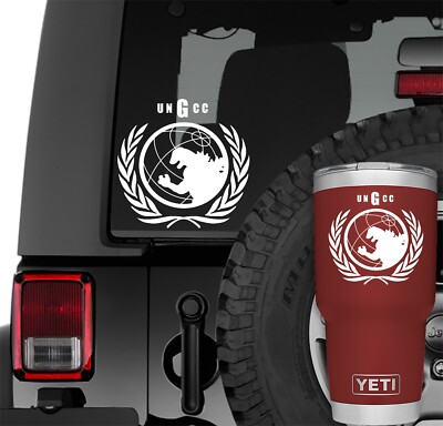 UNGCC United Nations Godzilla Countermeasure Vinyl Decal-image