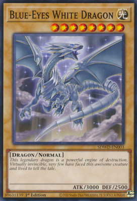 1X NM Blue-Eyes White Dragon - SDWD-EN003 - Common - yugioh tcg-image