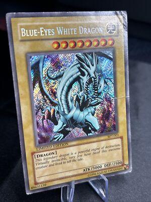 Yu Gi Oh Blue Eyes White Dragon BPT-009 HP-image