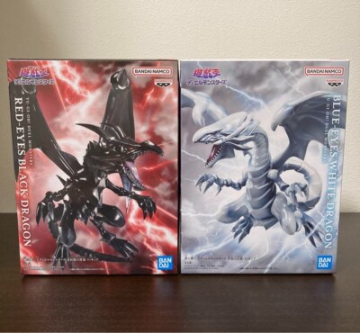 Yu-Gi-Oh! Duel Monsters Blue Eyes White Dragon Red Eyes Black Dragon Figure Set-image