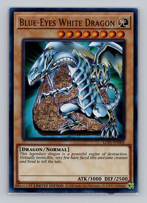 Blue-Eyes White Dragon LC01-EN004 Ultra Rare Yugioh TCG Legendary Collection-image