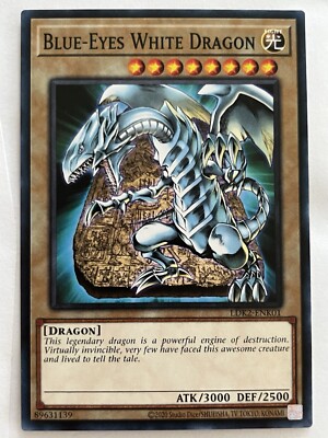 Blue-Eyes White Dragon (Version 4) LDK2-ENK01 Legendary Decks II Unlimited-image