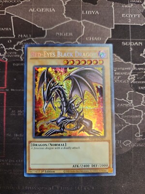 Red-Eyes Black Dragon - MP22-EN267 - Prismatic Secret Rare​ - 1st Edition-image