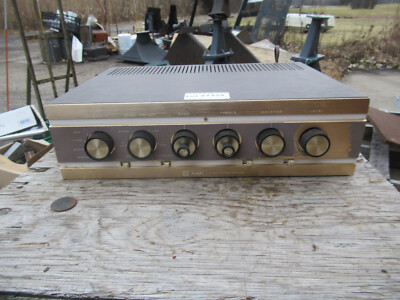 1    stereo Knight tube amplifier with mullard GZ34 for scott or fisher speaker.-image