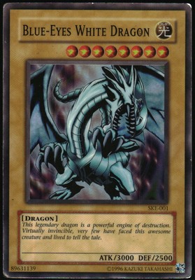Yu-Gi-Oh Kaiba Evolution Blue-Eyes White Dragon '04 SKE-001 Super Rare Unlimited-image