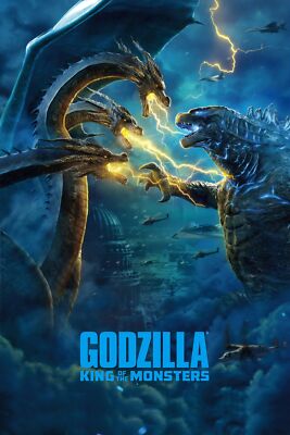 Godzilla King of the Monsters (2019) Movie Poster FRIDGE MAGNET-image