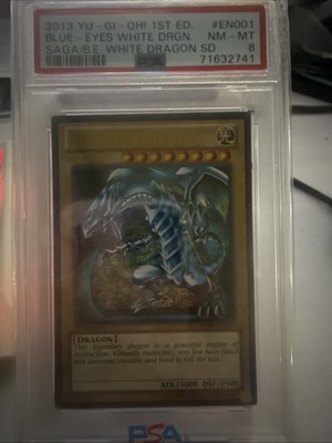 Blue-Eyes White Dragon SDBE-EN001 Saga of Blue-Eyes White Dragon 1st Edition-image