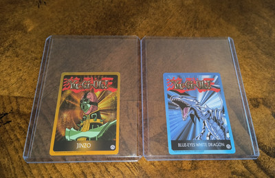 Jinzo & Blue-Eyes White Dragon Mini Cards Yu-Gi-Oh! -image