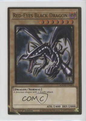 2020 Yu-Gi-Oh! Gold Series: Maximum 1st Edition Red-Eyes Black Dragon 0ed-image