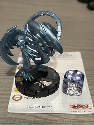WizKids Heroclix YuGiOh! Series 1 053 Blue-Eyes White Dragon Chase-image
