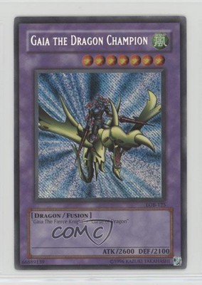 2002 Yu-Gi-Oh! Legend of Blue Eyes White Gaia the Dragon Champion (SE) 2r7-image