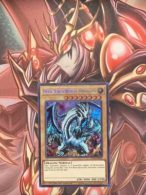 Yugioh! Blue-Eyes White Dragon CT14-EN002 Secret Rare Limited Edition NM-image
