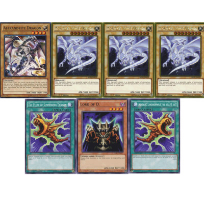 YuGiOh Blue Eyes White Dragon Flute of Summoning Dragons Combo Gold-image