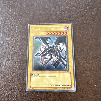 Yu-Gi-Oh! TCG Red-Eyes B. Dragon Dark Legends SDJ-001 Unlimited Rare-image