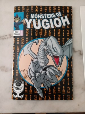 Monsters Of Yugioh ASM #300 Homage Blue Eyes White Dragon C2E2 LE #7/200 + COA -image