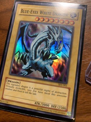 Blue-Eyes White Dragon SKE-001 Starter Deck: Kaiba Evolution-Unlimited...-image