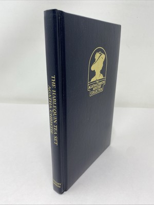 Agatha Christie Mystery Collection THE HARLEQUIN TEA SET Black Leatherette 1997-image