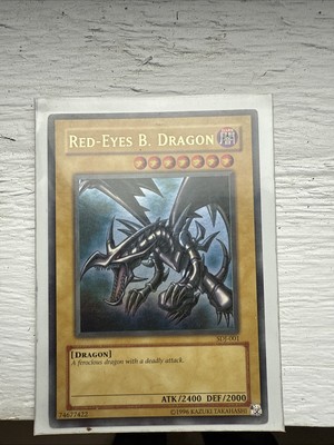 Red-Eyes Black Dragon SDJ-001. ULTRA Rare Yu-Gi-Oh! Starter Deck: Joey-image