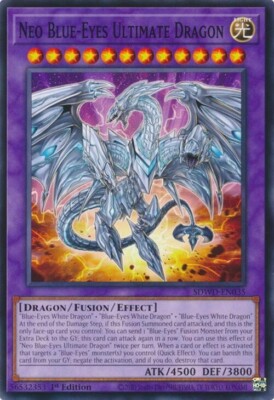 Yugioh! Neo Blue-Eyes Ultimate Dragon  x3  SDWD-EN035 Structure Deck-image