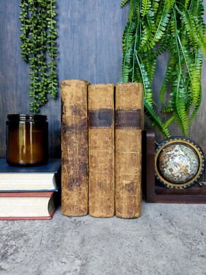 Works of Flavius Josephus 1775 Sir Roger L'Estrange Jewish Antiquities 3 Vol Set-image