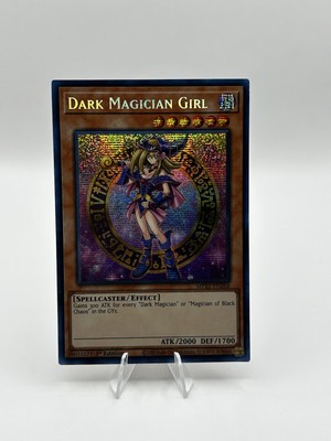 YUGIOH DARK MAGICIAN GIRL SECRET RARE MP22-EN268  1ST EDITION  NM-image