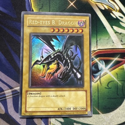 Yugioh! Red-Eyes B. Dragon LOB-070 Ultra Rare Unlimited HP-image
