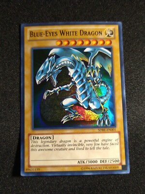 Yu-Gi-Oh! Blue-Eyes White Dragon SDBE-EN001 Unlimited Ultra Rare NM-image