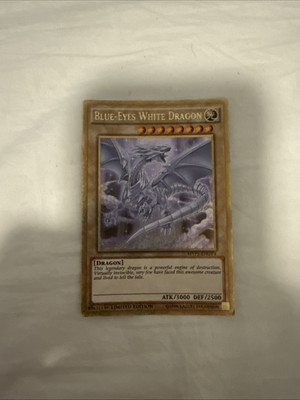 Yu-Gi-Oh! Blue-Eyes White Dragon - Gold Secret Rare - Limited Ed (MVP1-ENGV4)-image