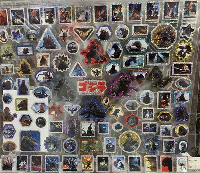 Godzilla 100 Piece Sticker TOHO Godzilla Store Limited Monster Kaiju New Japan-image