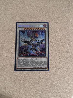 Yugioh Red-Eyes Zombie Dragon Lord Prismatic Secret MP23-EN083 1st NM-image