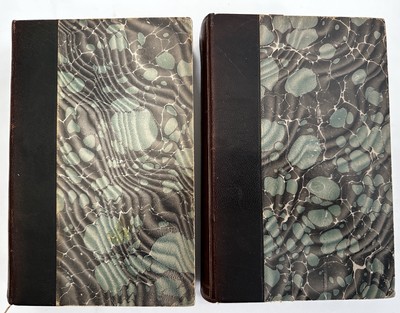 Euripides complete Works 1884 de Lisle beautiful French 2 vol leather set books-image