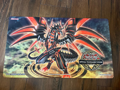 Yugioh Playmat Official Tournament Store - Red Eyes Black Dragon-image