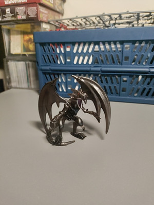 Vintage Yu-Gi-Oh Red-Eyes Black Dragon Keychain-image