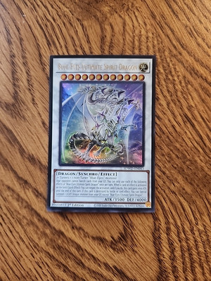 Blue-Eyes Ultimate Spirit Dragon - SDWD-EN043 Ultra Rare 1st Ed NM Yugioh -image