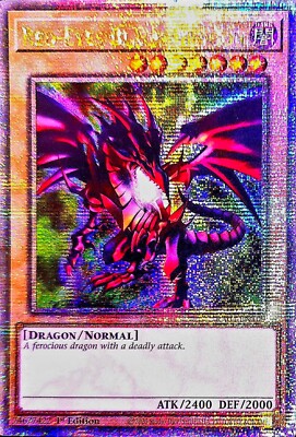 Red-Eyes Black Dragon RA04-EN109 (4th Art/QCSR)-image