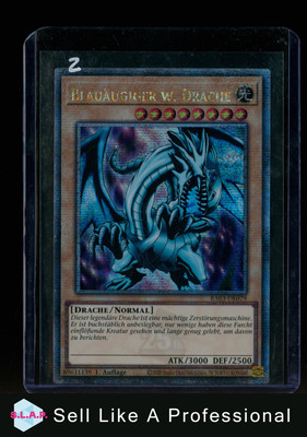 BLUE-EYES WHITE DRAGON YU-GI-OH RA03-EN079 GERMAN-image