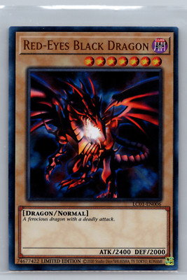 Yugioh Red-Eyes B. Dragon LC01-EN006 Ultra Rare Limited Edition NM 004-image