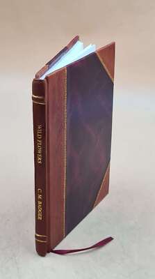 Wild Flowers Drawn And Colored From Nature 1859 [Leather Bound]-image